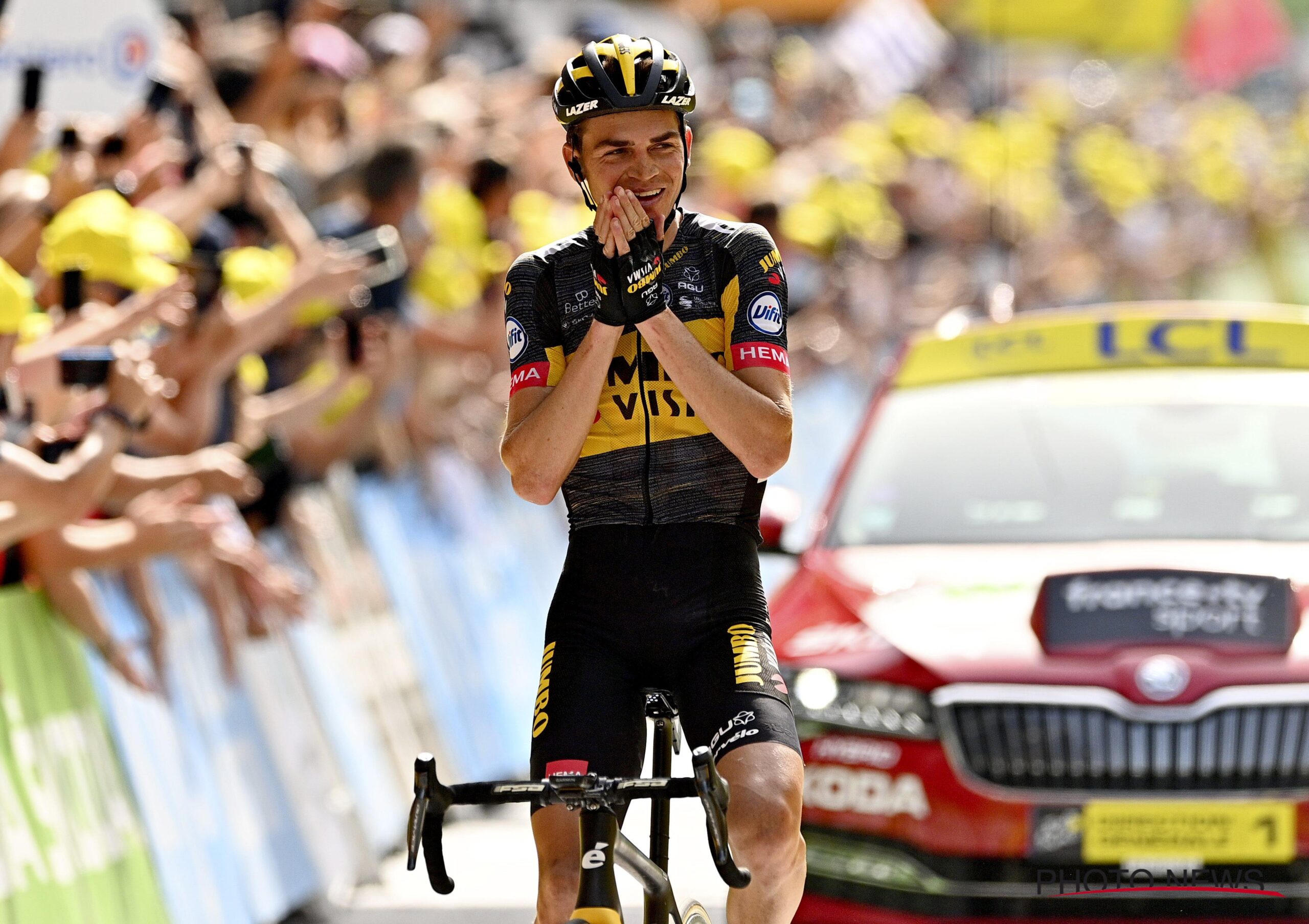 INSCYD user Sepp Kuss wins stage Tour de France 2021