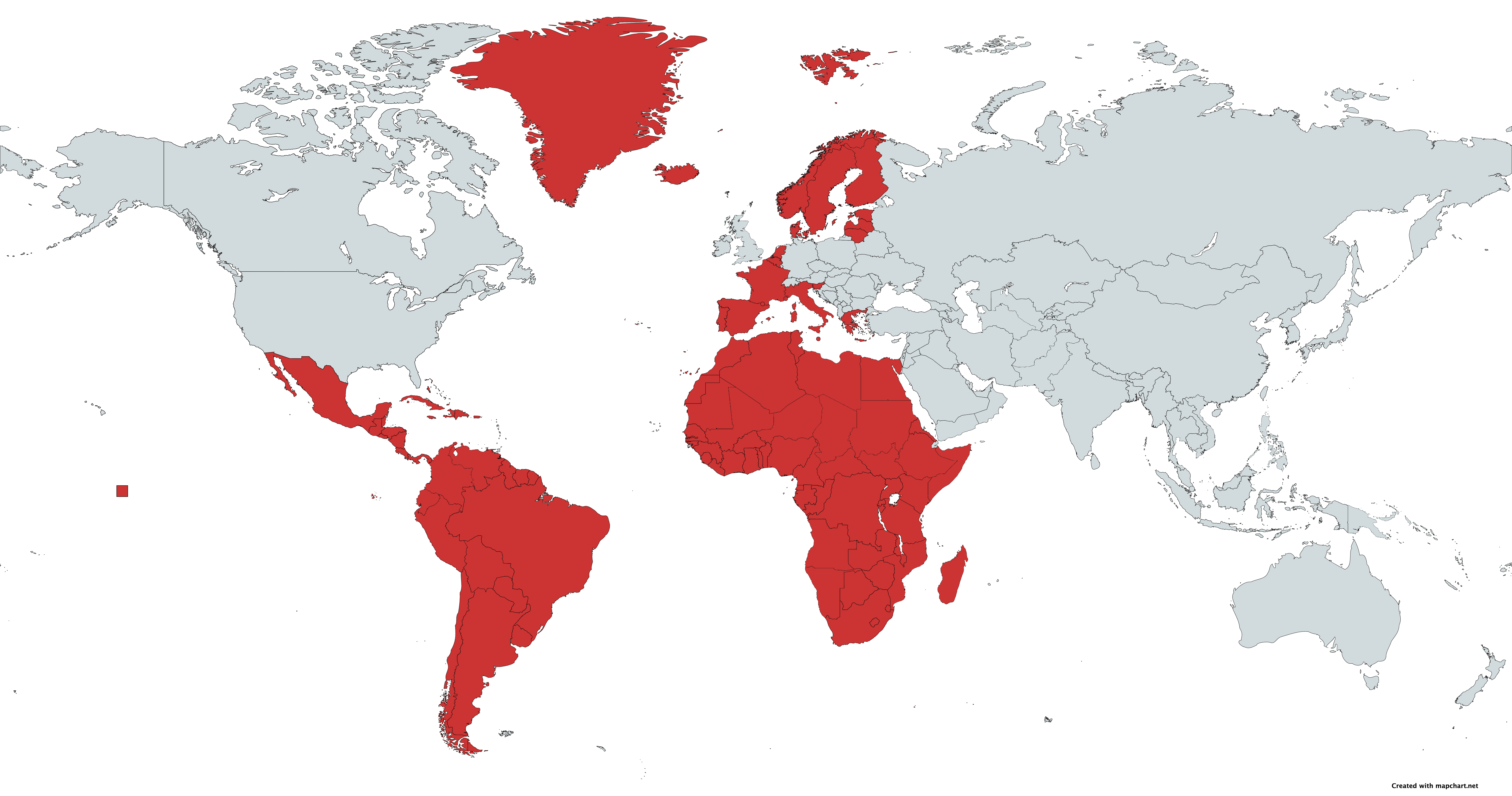 World demo map - Koffi