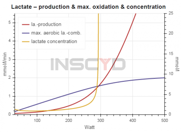 Lactate production vs Lactate combustion